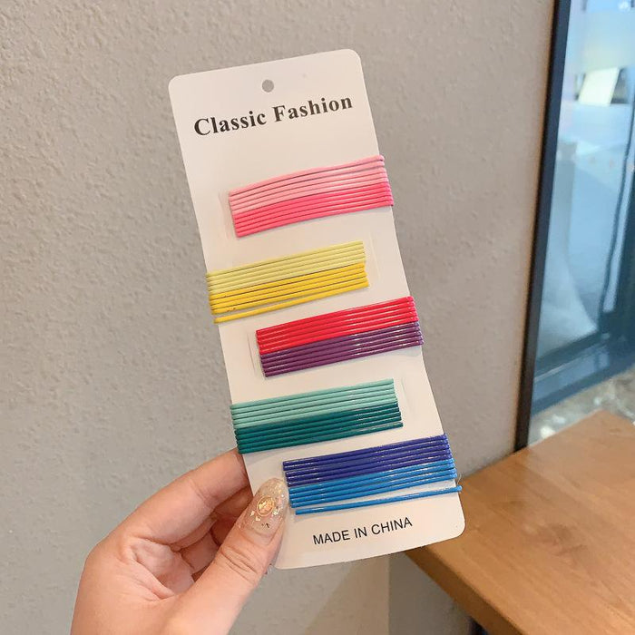 Bulk Jewelry Wholesale Hair Clips color Hyun-a Kim wind side clip JDC-HD-bd046 Wholesale factory from China YIWU China