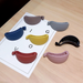 Bulk Jewelry Wholesale Hair Clips frosted candy-colored banana clip vertical JDC-HS-i131 Wholesale factory from China YIWU China