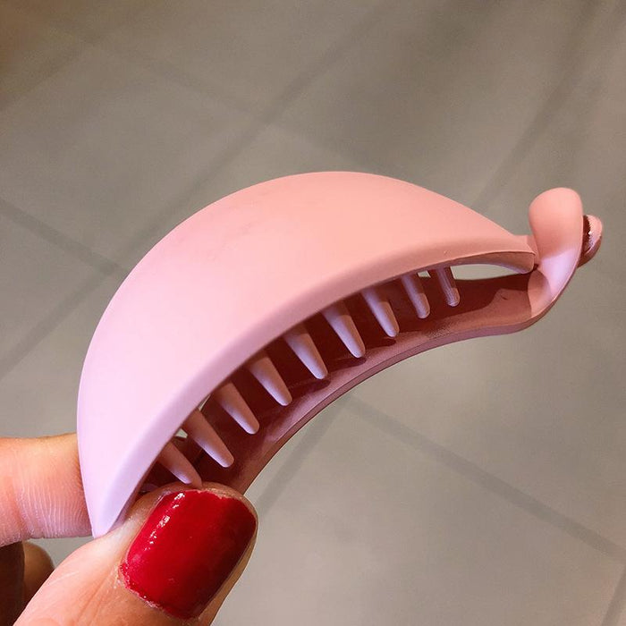 Bulk Jewelry Wholesale Hair Clips frosted candy-colored banana clip vertical JDC-HS-i131 Wholesale factory from China YIWU China