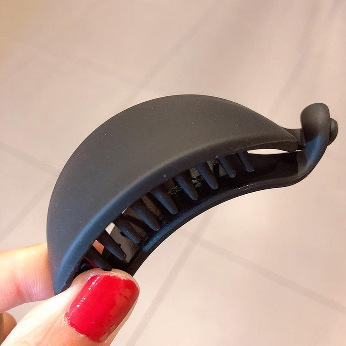 Bulk Jewelry Wholesale Hair Clips frosted candy-colored banana clip vertical JDC-HS-i131 Wholesale factory from China YIWU China