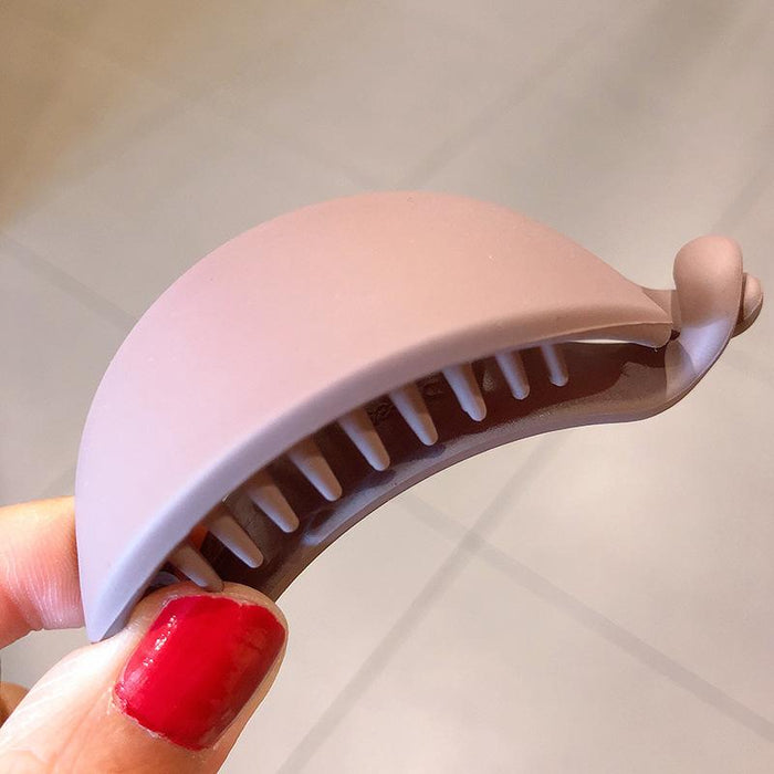 Bulk Jewelry Wholesale Hair Clips frosted candy-colored banana clip vertical JDC-HS-i131 Wholesale factory from China YIWU China