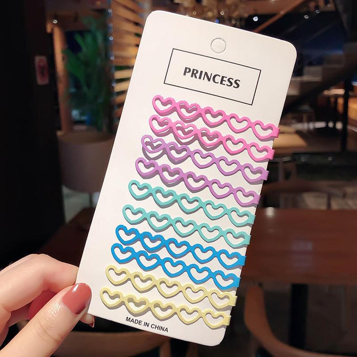 Bulk Jewelry Wholesale Hair Clips Hyun-a Kim wind Candy-colored JDC-HC-bd021 Wholesale factory from China YIWU China
