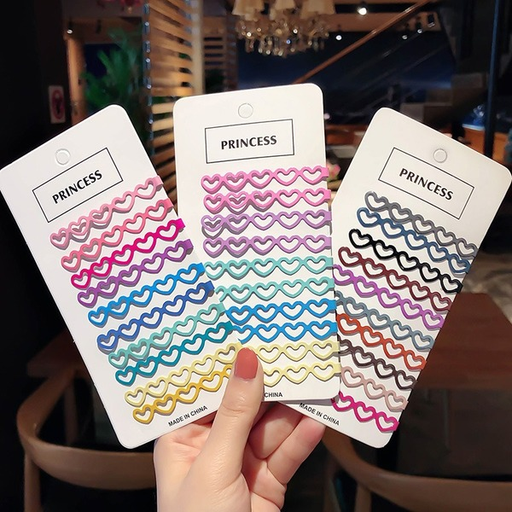 Bulk Jewelry Wholesale Hair Clips Hyun-a Kim wind Candy-colored JDC-HC-bd021 Wholesale factory from China YIWU China