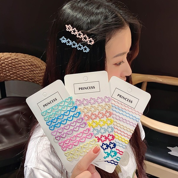 Bulk Jewelry Wholesale Hair Clips Hyun-a Kim wind Candy-colored JDC-HC-bd021 Wholesale factory from China YIWU China