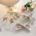 Bulk Jewelry Wholesale Hair Clips lace embroidery bows JDC-HC-bd039 Wholesale factory from China YIWU China