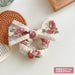 Bulk Jewelry Wholesale Hair Clips lace embroidery bows JDC-HC-bd039 Wholesale factory from China YIWU China