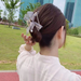 Bulk Jewelry Wholesale Hair Clips mesh yarn bow pearl tassel JDC-HD-bd045 Wholesale factory from China YIWU China