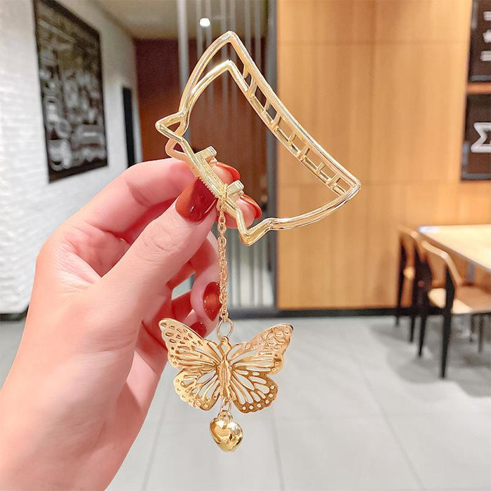 Bulk Jewelry Wholesale Hair Clips metal clip butterfly pendant JDC-HS-i187 Wholesale factory from China YIWU China