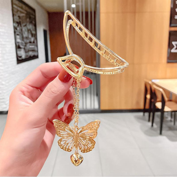 Bulk Jewelry Wholesale Hair Clips metal clip butterfly pendant JDC-HS-i187 Wholesale factory from China YIWU China