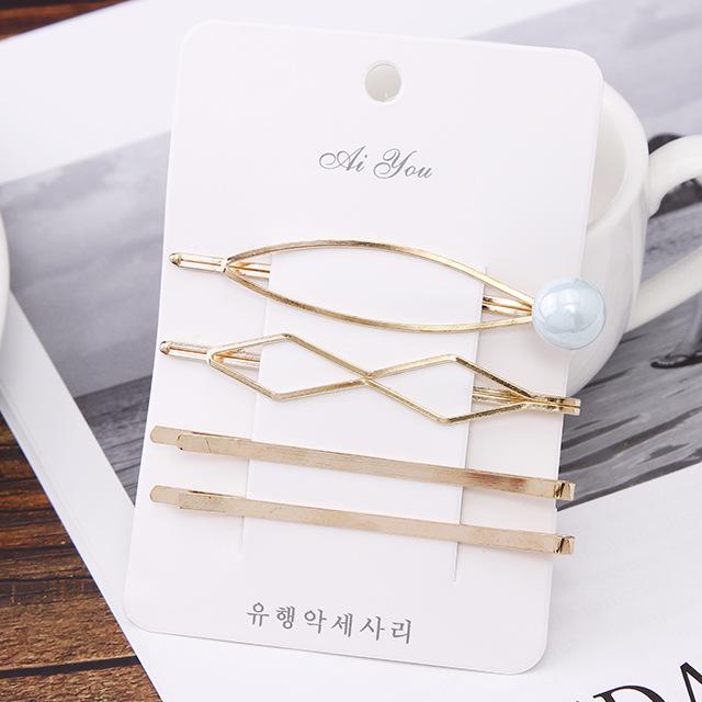 Bulk Jewelry Wholesale Hair Clips pearl alloy clip JDC-HC-i042 Wholesale factory from China YIWU China