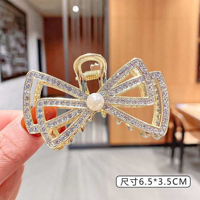 Bulk Jewelry Wholesale Hair Clips pearl water drill grip JDC-HS-i178 Wholesale factory from China YIWU China