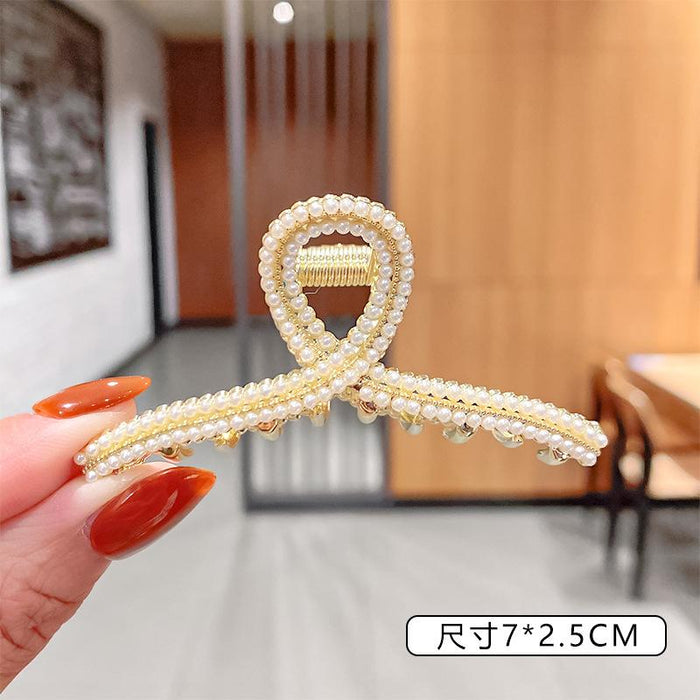 Bulk Jewelry Wholesale Hair Clips pearl water drill grip JDC-HS-i178 Wholesale factory from China YIWU China