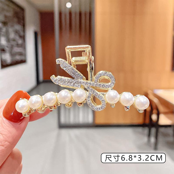 Bulk Jewelry Wholesale Hair Clips pearl water drill grip JDC-HS-i178 Wholesale factory from China YIWU China