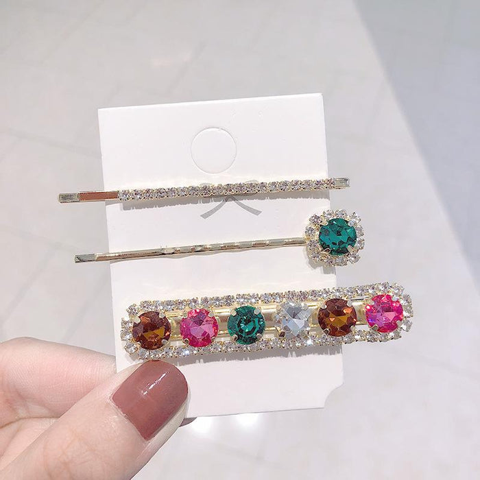 Bulk Jewelry Wholesale Hair Clips water drill one word clip JDC-HC-i058 Wholesale factory from China YIWU China