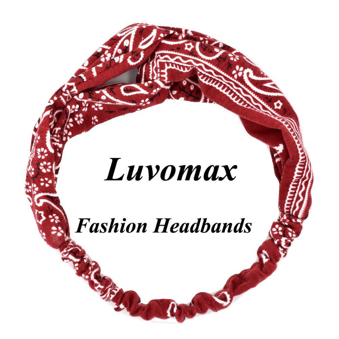 Bulk Jewelry Wholesale Hair Scrunchies color fabrics Cashew knitting JDC-HS-n053 Wholesale factory from China YIWU China