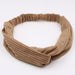 Bulk Jewelry Wholesale Hair Scrunchies color fabrics Cross stripes JDC-HS-n044 Wholesale factory from China YIWU China