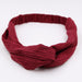 Bulk Jewelry Wholesale Hair Scrunchies color fabrics Cross stripes JDC-HS-n044 Wholesale factory from China YIWU China