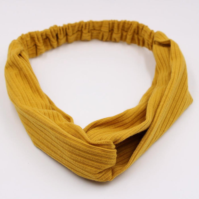 Bulk Jewelry Wholesale Hair Scrunchies color fabrics Cross stripes JDC-HS-n044 Wholesale factory from China YIWU China