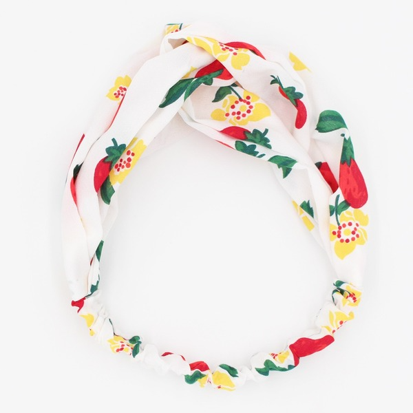 Bulk Jewelry Wholesale Hair Scrunchies color fabrics Cute fruit cross JDC-HS-n120 Wholesale factory from China YIWU China