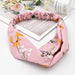 Bulk Jewelry Wholesale Hair Scrunchies color fabrics Simple lilac flowers JDC-HS-n122 Wholesale factory from China YIWU China