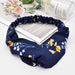 Bulk Jewelry Wholesale Hair Scrunchies color fabrics Simple lilac flowers JDC-HS-n122 Wholesale factory from China YIWU China