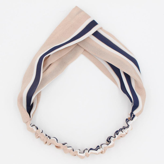 Bulk Jewelry Wholesale Hair Scrunchies color fabrics Stripes JDC-HS-n117 Wholesale factory from China YIWU China