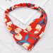 Bulk Jewelry Wholesale Hair Scrunchies color fabrics tulip flowers JDC-HS-n123 Wholesale factory from China YIWU China