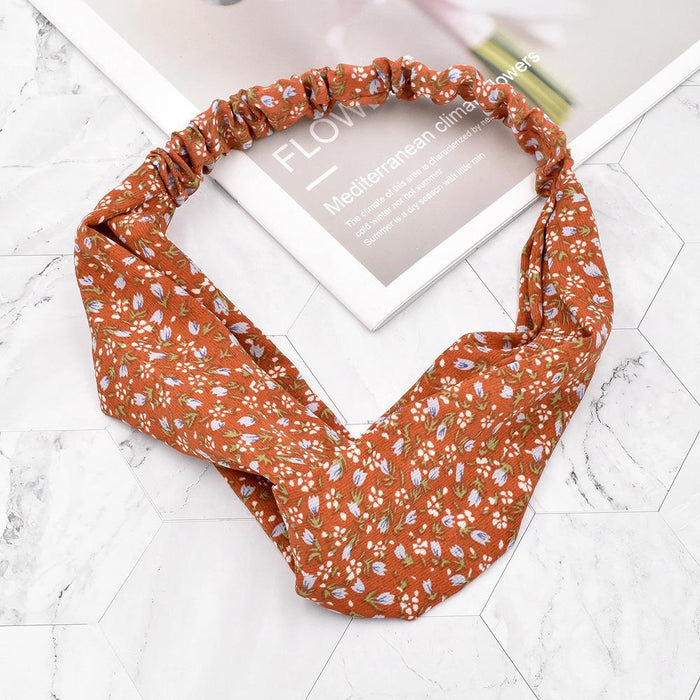 Bulk Jewelry Wholesale Hair Scrunchies color small flowers JDC-HS-n081 Wholesale factory from China YIWU China