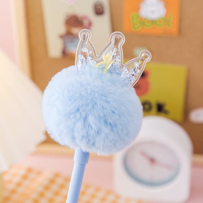 Wholesale hairball black neutral pen science JDC-BP-Yizhou002 Ballpoint Pen 义周 blue 0.5mm Wholesale Jewelry JoyasDeChina Joyas De China