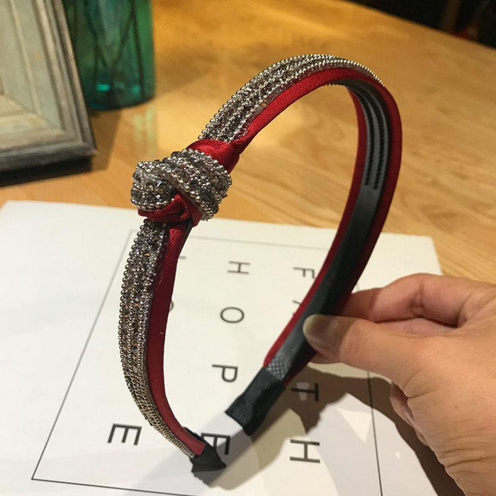 Bulk Jewelry Wholesale hairband handmade crystal diamond JDC-HD-sj026 Wholesale factory from China YIWU China