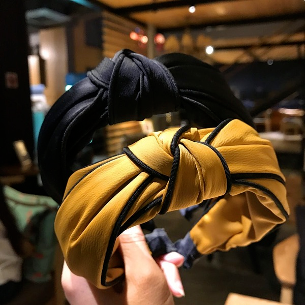 Bulk Jewelry Wholesale hairband wide-brimmed knot simple fabrics JDC-HD-sj024 Wholesale factory from China YIWU China