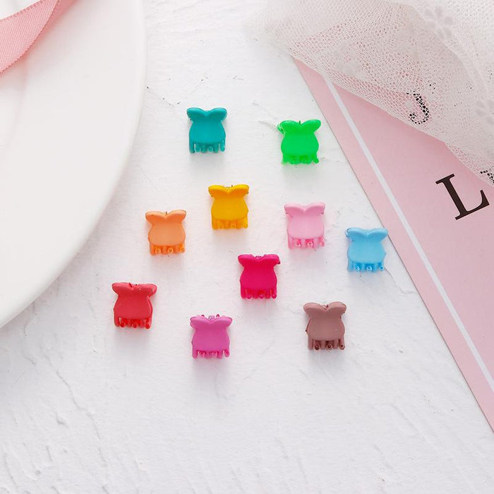 Bulk Jewelry Wholesale Hairpin 10 sets lovely girl cartoon elegant color small hairpin JDC-HC-i034 Wholesale factory from China YIWU China