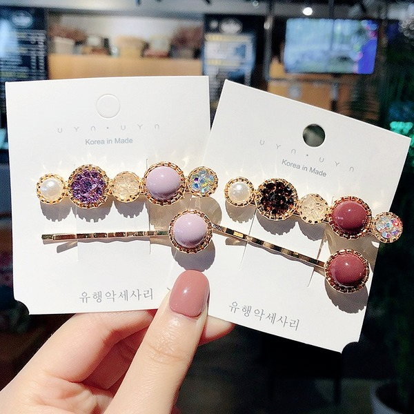 Bulk Jewelry Wholesale hairpin color clip clip JDC-HD-bd030 Wholesale factory from China YIWU China