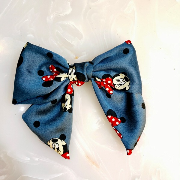 Bulk Jewelry Wholesale hairpin red Mickey bowJDC-HC-O069 Wholesale factory from China YIWU China