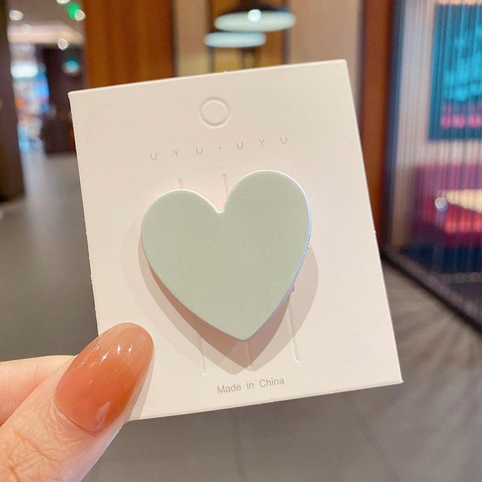 Bulk Jewelry Wholesale hairpin solid color love hairpin JDC-HS-i147 Wholesale factory from China YIWU China