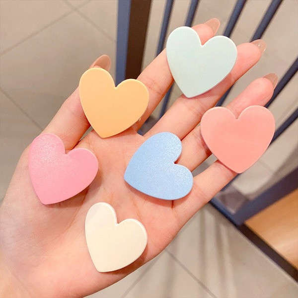 Bulk Jewelry Wholesale hairpin solid color love hairpin JDC-HS-i147 Wholesale factory from China YIWU China