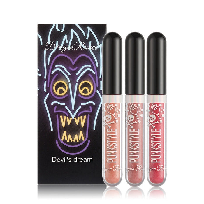 Wholesale Halloween Diamond Three Set Box Lip Gloss JDC-MK-XuQ003 lipstick 徐芹 Wholesale Jewelry JoyasDeChina Joyas De China