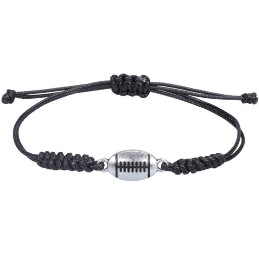 Wholesale Hand Woven Baseball Soccer Basketball Volleyball Alloy Bracelet JDC-BT-Yiye014 Bracelet 益烨 3 rugby Wholesale Jewelry JoyasDeChina Joyas De China