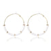 Wholesale handmade accessories soft ceramic material large circle alloy earrings JDC-ES-ManY016 Earrings 满溢 E2008-2 Wholesale Jewelry JoyasDeChina Joyas De China