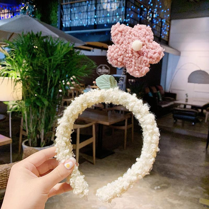 Bulk Jewelry Wholesale handmade cloth lovely flower Hairband JDC-HD-bd001 Wholesale factory from China YIWU China