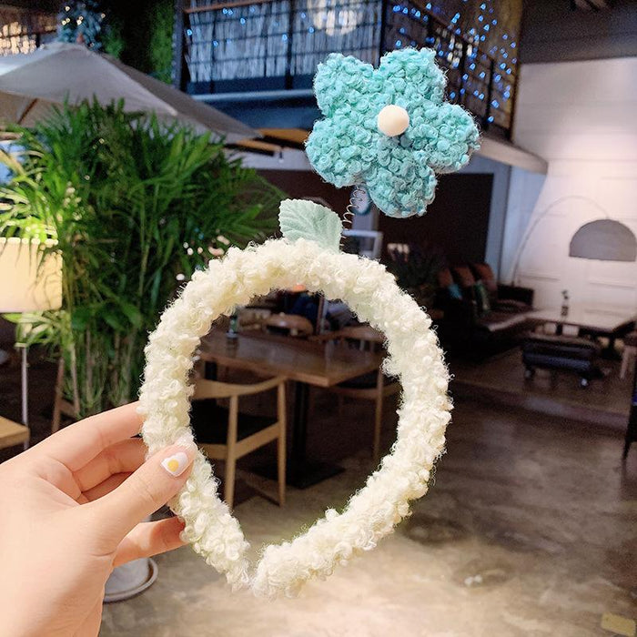 Bulk Jewelry Wholesale handmade cloth lovely flower Hairband JDC-HD-bd001 Wholesale factory from China YIWU China