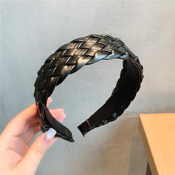 Bulk Jewelry Wholesale Handmade leather braided headband JDC-HD-h006 Wholesale factory from China YIWU China