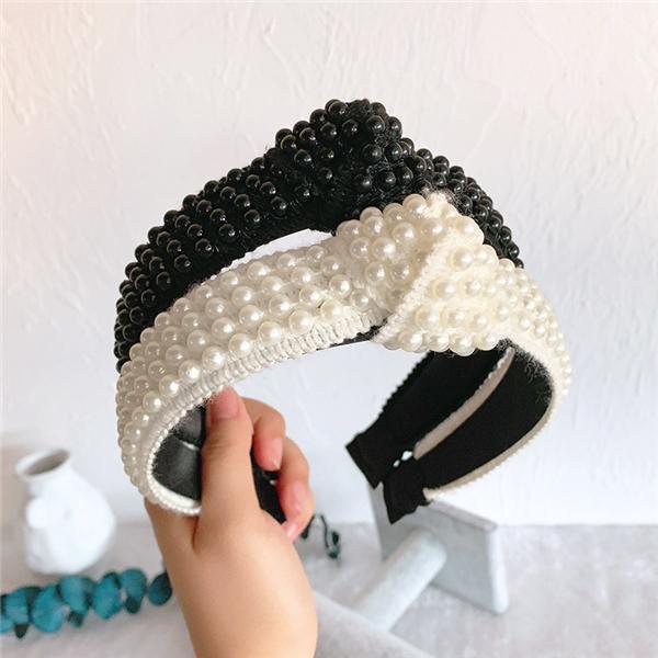 Bulk Jewelry Wholesale Handmade pearl simple hairband JDC-HD-h002 Wholesale factory from China YIWU China