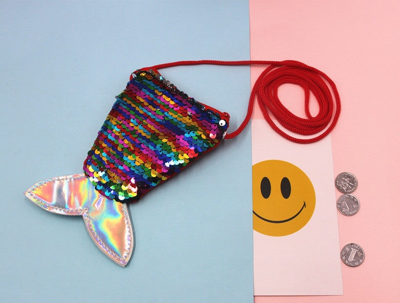 Wholesale hanging rope children's fishtail bus messenger bag JDC-SD-Donglej002 Shoulder Bags 东津 Wholesale Jewelry JoyasDeChina Joyas De China