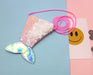 Wholesale hanging rope children's fishtail bus messenger bag JDC-SD-Donglej002 Shoulder Bags 东津 pink Wholesale Jewelry JoyasDeChina Joyas De China