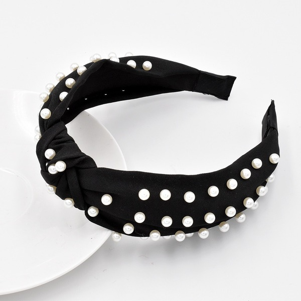 Bulk Jewelry Wholesale Headband  black full pearl JDC-HD-n155 Wholesale factory from China YIWU China