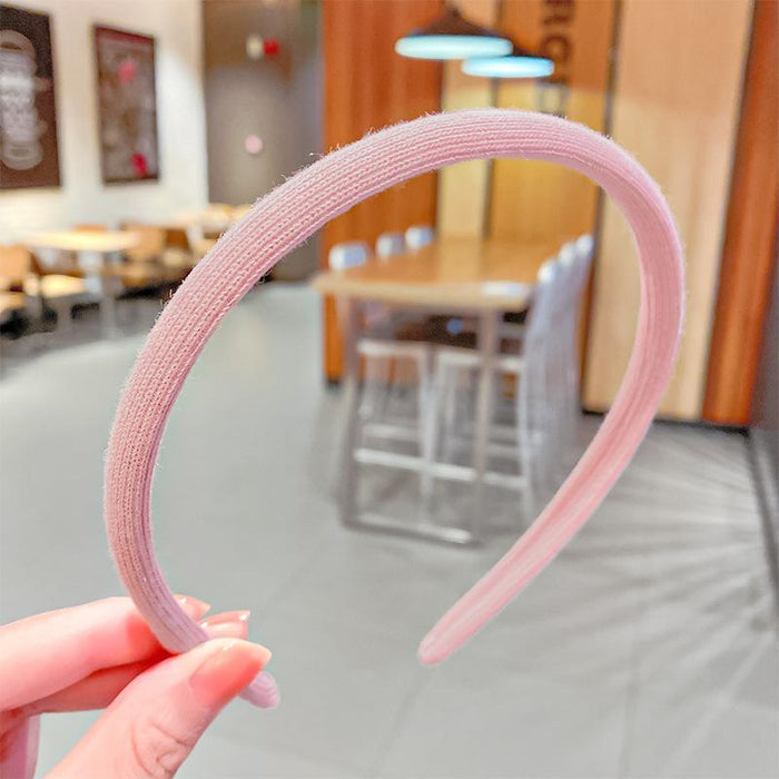 Bulk Jewelry Wholesale  Headband candy color small fresh woven hair card decoration JDC-HD-i088 Wholesale factory from China YIWU China