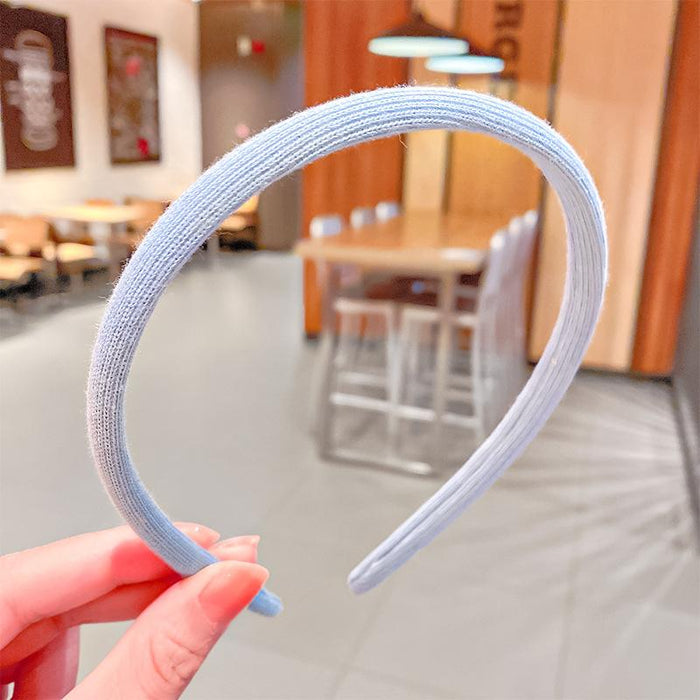 Bulk Jewelry Wholesale  Headband candy color small fresh woven hair card decoration JDC-HD-i088 Wholesale factory from China YIWU China