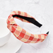 Bulk Jewelry Wholesale Headband Classic colored rainbow plaid JDC-HD-n075 Wholesale factory from China YIWU China