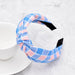 Bulk Jewelry Wholesale Headband Classic colored rainbow plaid JDC-HD-n075 Wholesale factory from China YIWU China